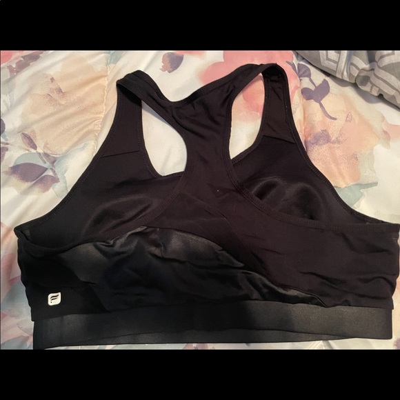Black XL Fabletics High Impact Sports Bra - Picture 2 of 2